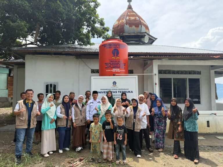 Dosen Universitas Terbuka Laksanakan PKM Kebencanaan di Nagari Guguak Malalo dalam Rangka Dies Natalis ke-42 UT